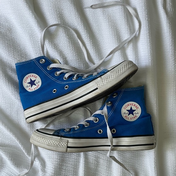 Converse Shoes - Blue Converse